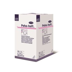 Peha-haft® Self-adherent Closure Absorbent Cohesive Bandage, 4 Inch x 4-1/2 Yard