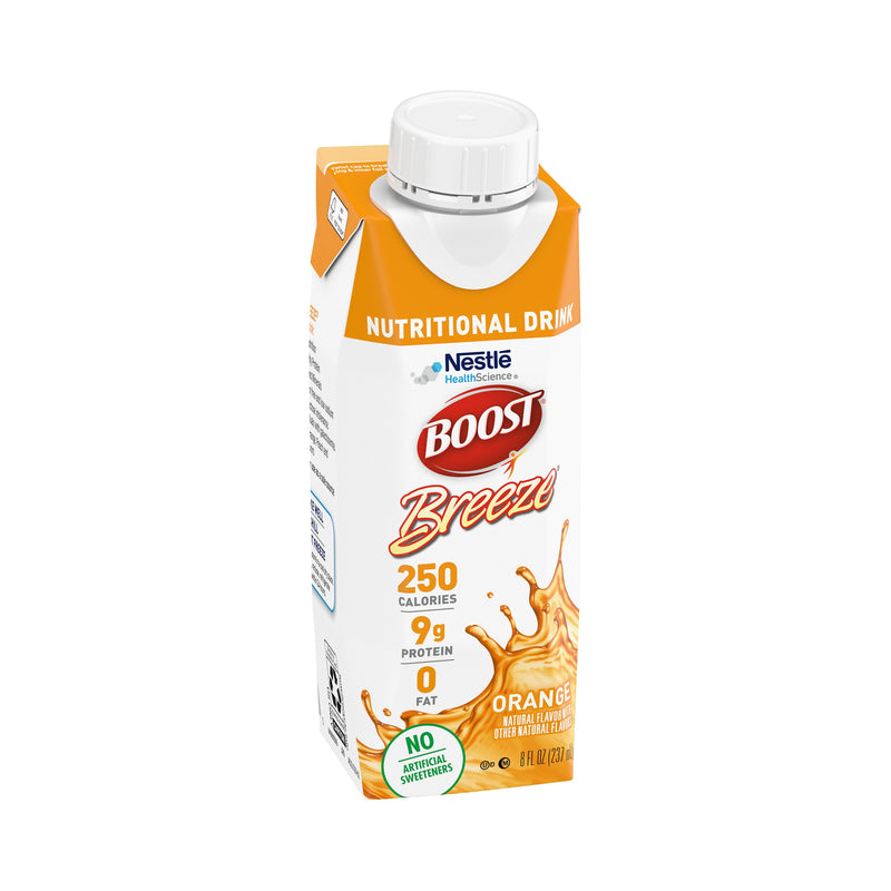Boost Breeze® Orange Oral Supplement, 8 oz. Carton