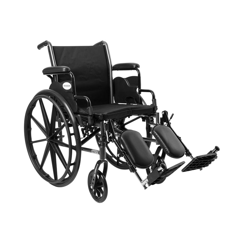 McKesson Lightweight Wheelchair, 18 Inch Seat Width