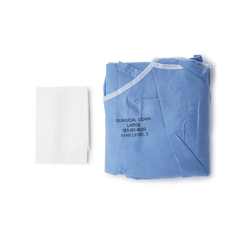 McKesson Non-Reinforced Surgical Gown with Towel