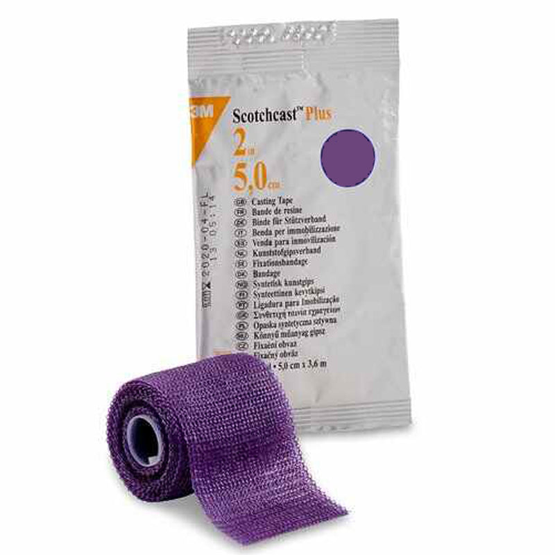 3M™ Scotchcast™ Plus Purple Cast Tape, 2 Inch x 12 Foot