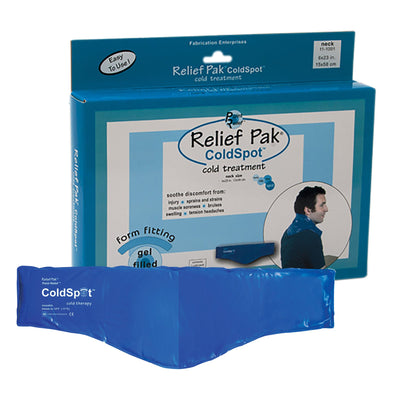 Relief Pak® ColdSpot™ Blue Vinyl Pack, Neck Contour