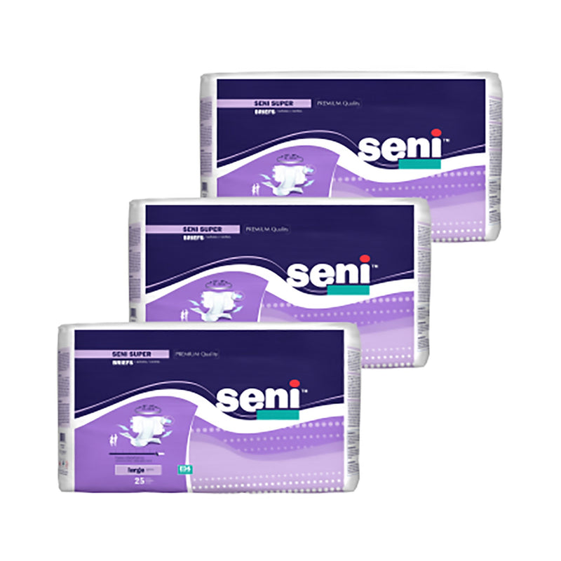 Seni® Super Heavy Absorbency Incontinence Brief, Large