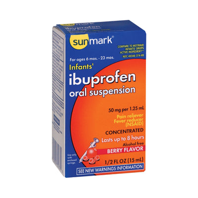 sunmark® Ibuprofen Infants' Pain Relief, 15 mL