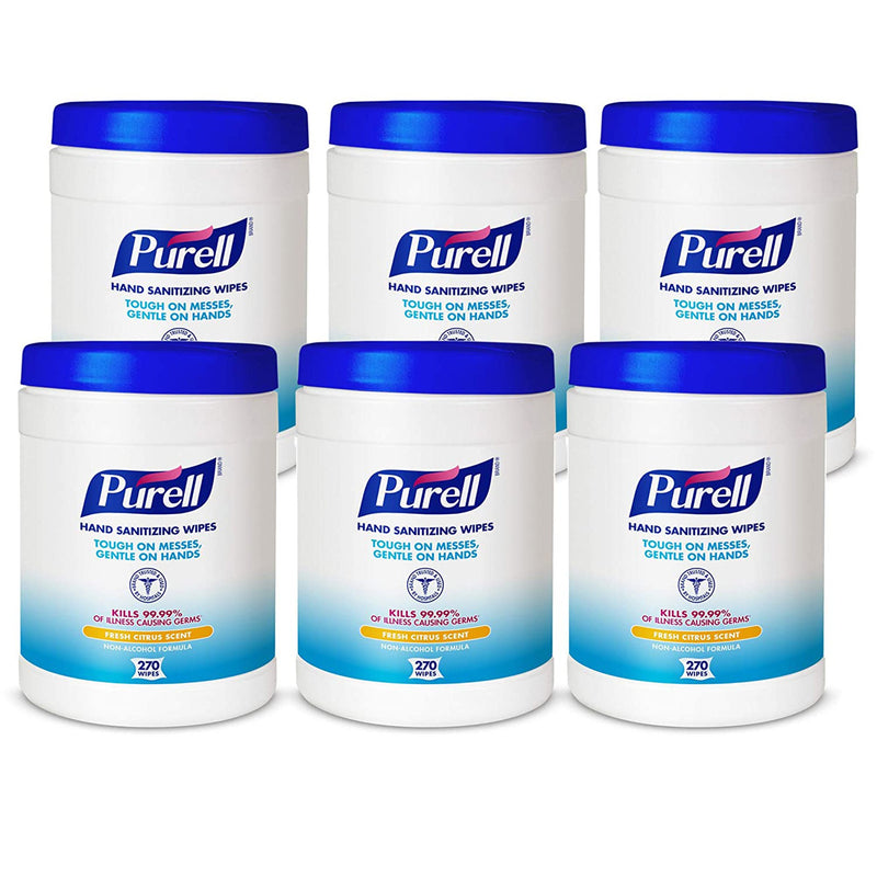 Purell® Hand Sanitizing Wipes, Canister