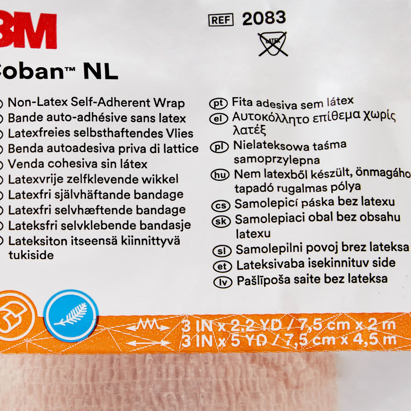 3M™ Coban™ LF Self-adherent Closure Cohesive Bandage, 3 Inch x 5 Yard