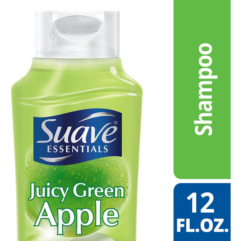 Suave® Essentials Revitalizing Shampoo, Juicy Green Apple, 15 oz.