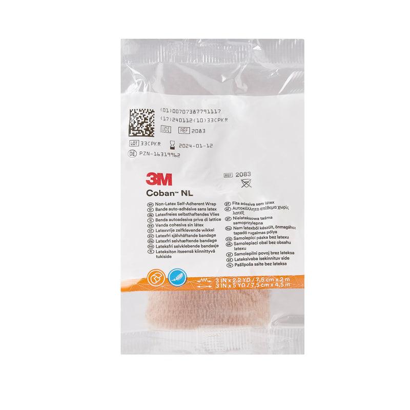 3M™ Coban™ LF Self-adherent Closure Cohesive Bandage, 3 Inch x 5 Yard