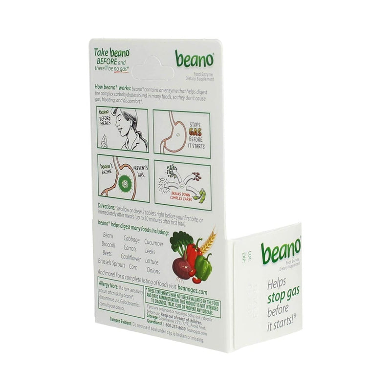 Beano® Alpha-Galactosidase Enzyme Gas Relief