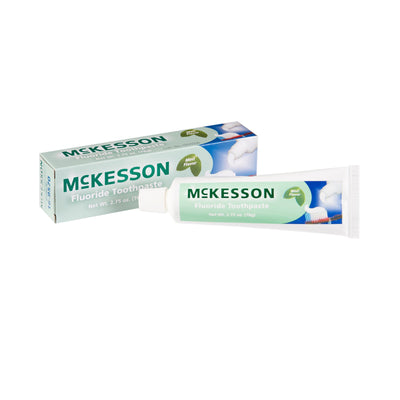 McKesson Toothpaste, Mint Flavor, Tube, 2.75 oz