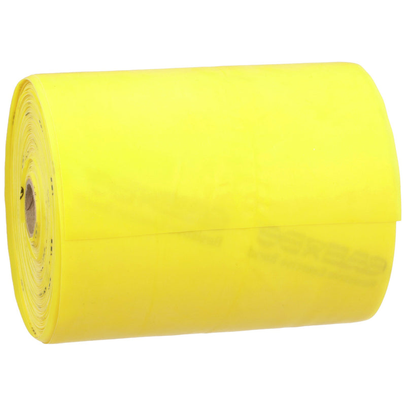 McKesson Exercise Resistance Band, Yellow, 5 Inch x 50 Yard, X-Light Resistance