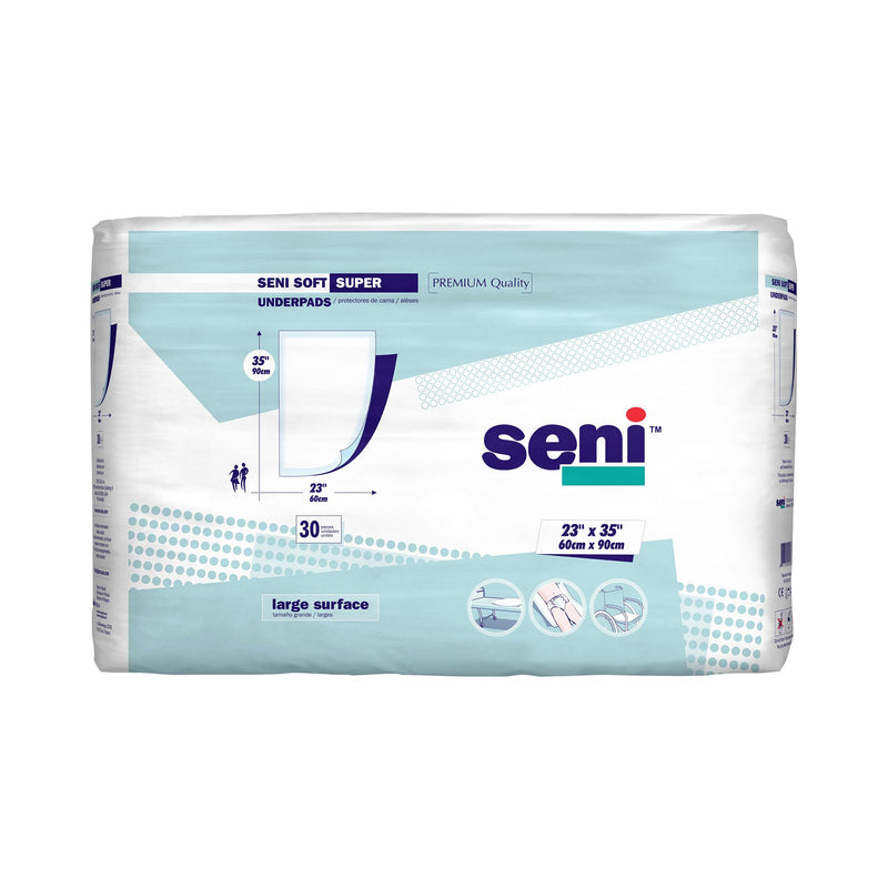 Seni® Soft Super Underpad, 23 x 35 Inch