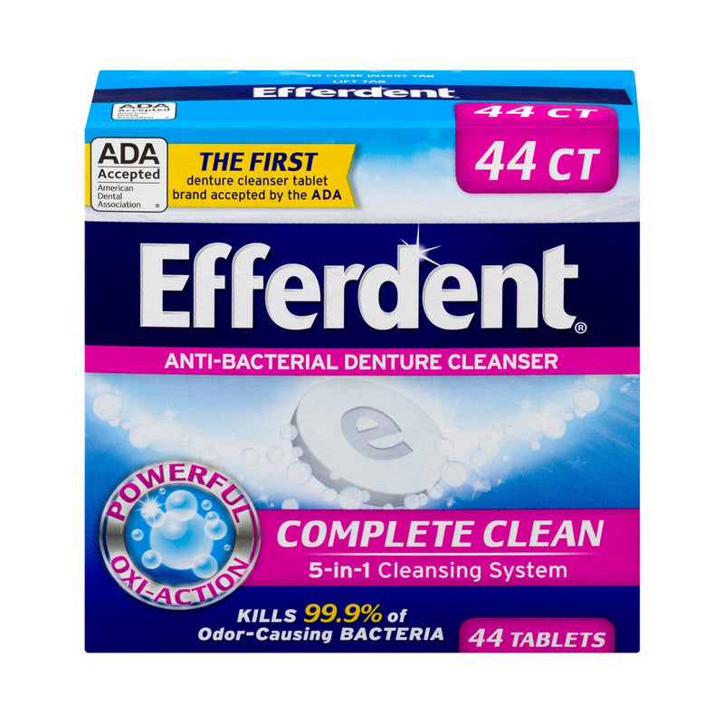 Efferdent® Denture Cleaner, 44 Tablets per Box