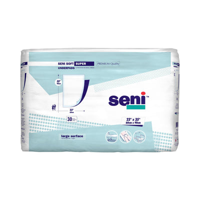 Seni® Soft Super Underpad, 23 x 35 Inch