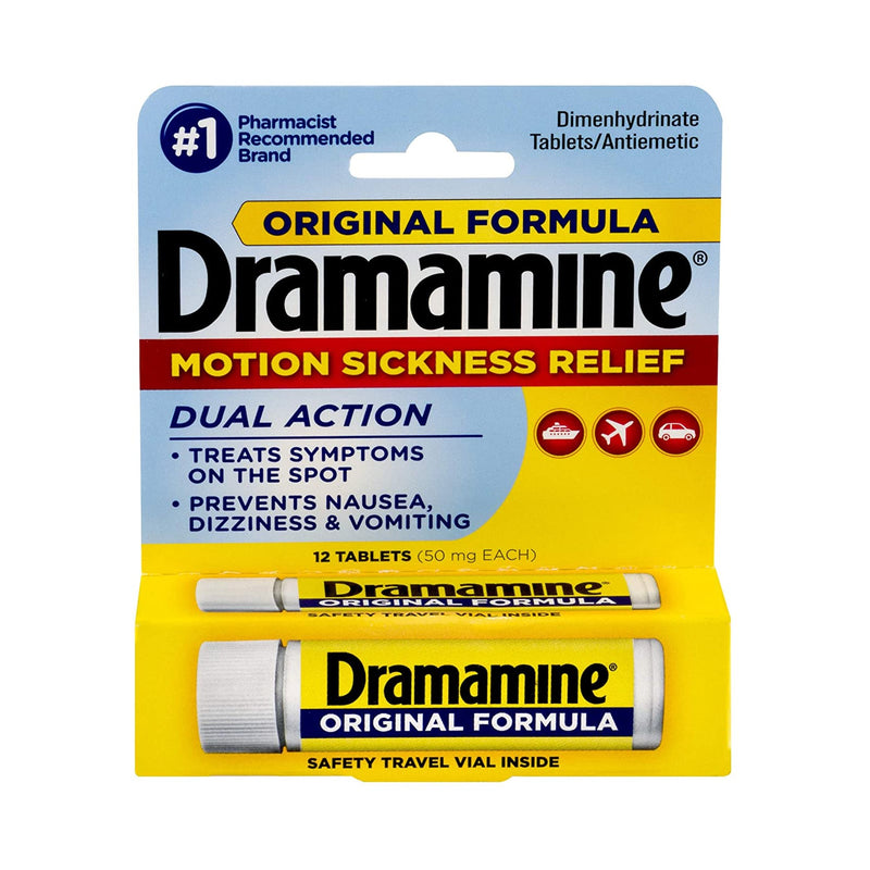 Dramamine® Dimenhydrinate Nausea Relief