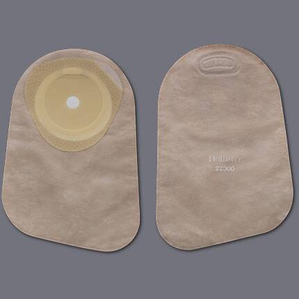 Premier™ One-Piece Closed End Beige Colostomy Pouch, 9 Inch Length, 1 Inch Stoma