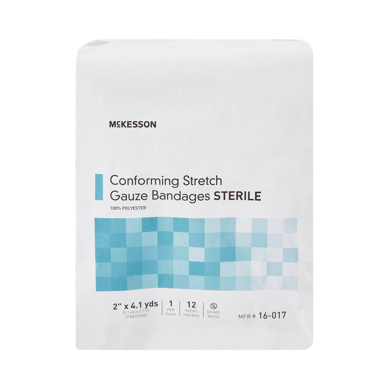McKesson Sterile Conforming Bandage, 2 Inch x 4-1/10 Yard