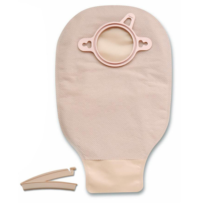 New Image™ Drainable Beige Colostomy Pouch, 9 Inch Length, Mini , 2¼ Inch Flange