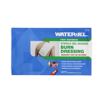 Water-Jel® First Responder Burn Dressing, 8 x 18 Inch