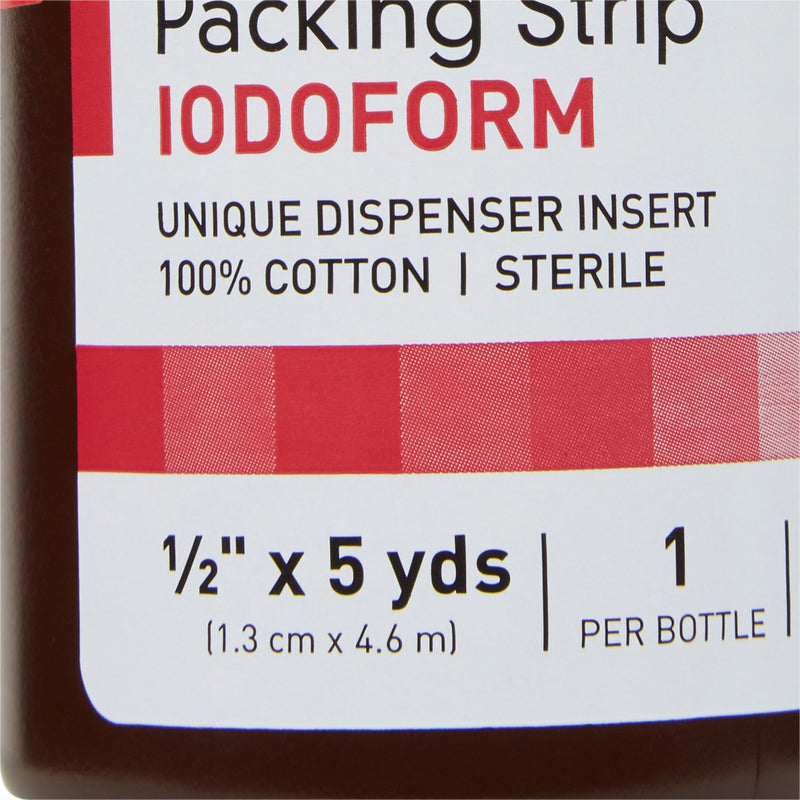 McKesson Iodoform Wound Packing Strip, ½ Inch x 5 Yard