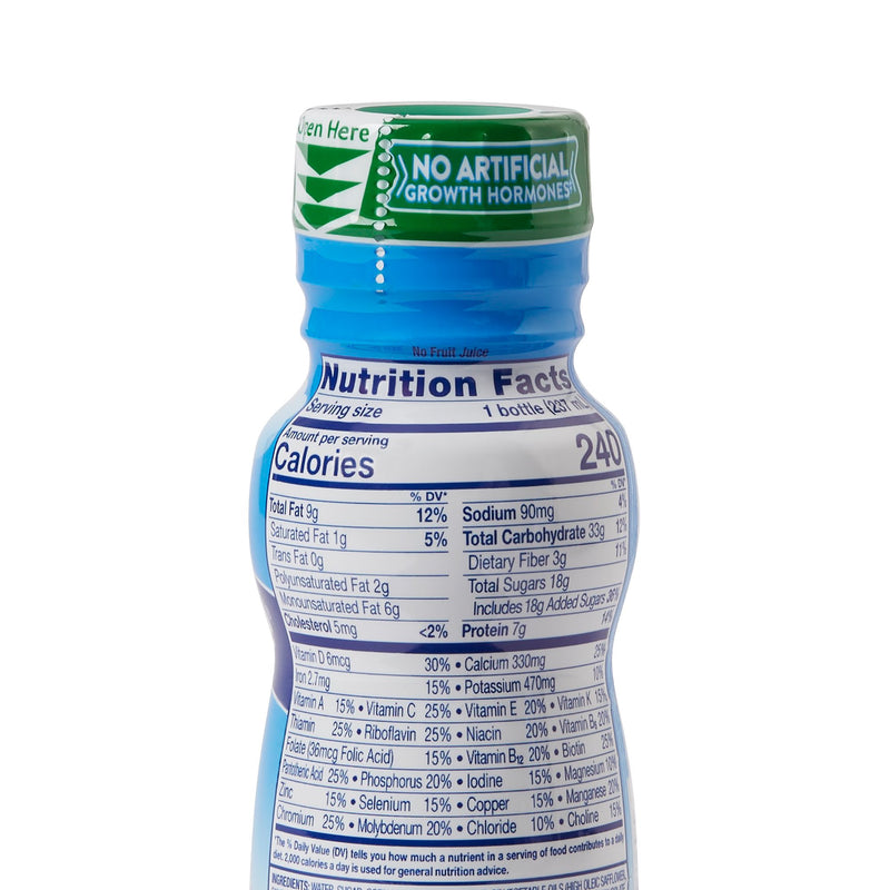 PediaSure® Grow & Gain with Fiber Strawberry Pediatric Oral Supplement, 8 oz. Bottle