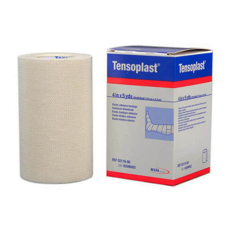 Tensoplast® No Closure Elastic Adhesive Bandage, 4 Inch x 5 Yard