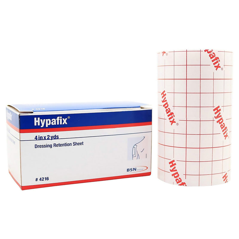Hypafix® Nonwoven Dressing Retention Tape, 4 Inch x 2 Yard, White