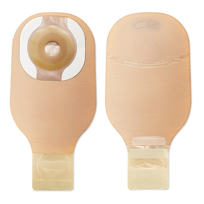 Premier™ One-Piece Drainable Beige Ostomy Pouch, 12 Inch Length, 1 Inch Stoma