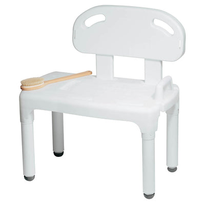 Carex® Bath Transfer Bench, 17½ to 22½ Height Range