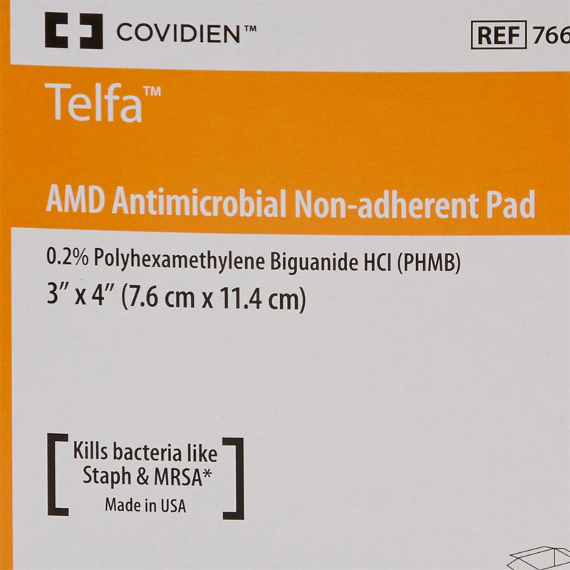 Covidien™ Telfa™ Impregnated Antimicrobial Dressing, 3 x 4 Inch