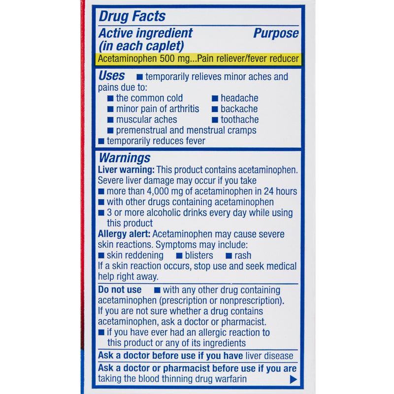 sunmark® Acetaminophen Pain Relief