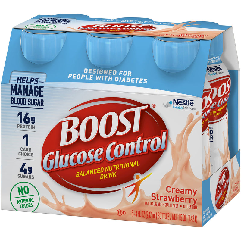Boost® Glucose Control Strawberry Oral Supplement, 8 oz. Bottle