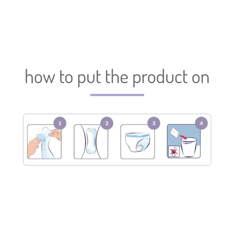 Seni® Lady Moderate Bladder Control Pad, 10-Inch Length