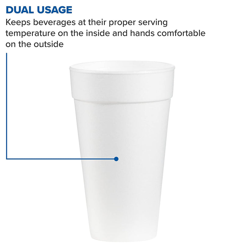 WinCup® Styrofoam Drinking Cup, 20 oz.