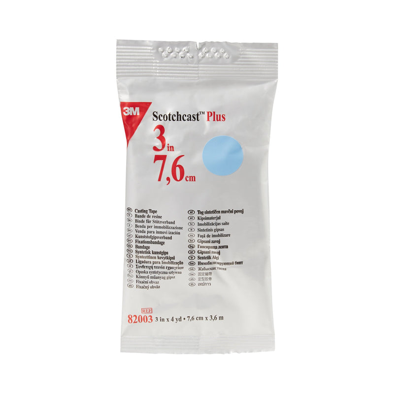 3M™ Scotchcast™ Plus Light Blue Cast Tape, 3 Inch x 12 Foot