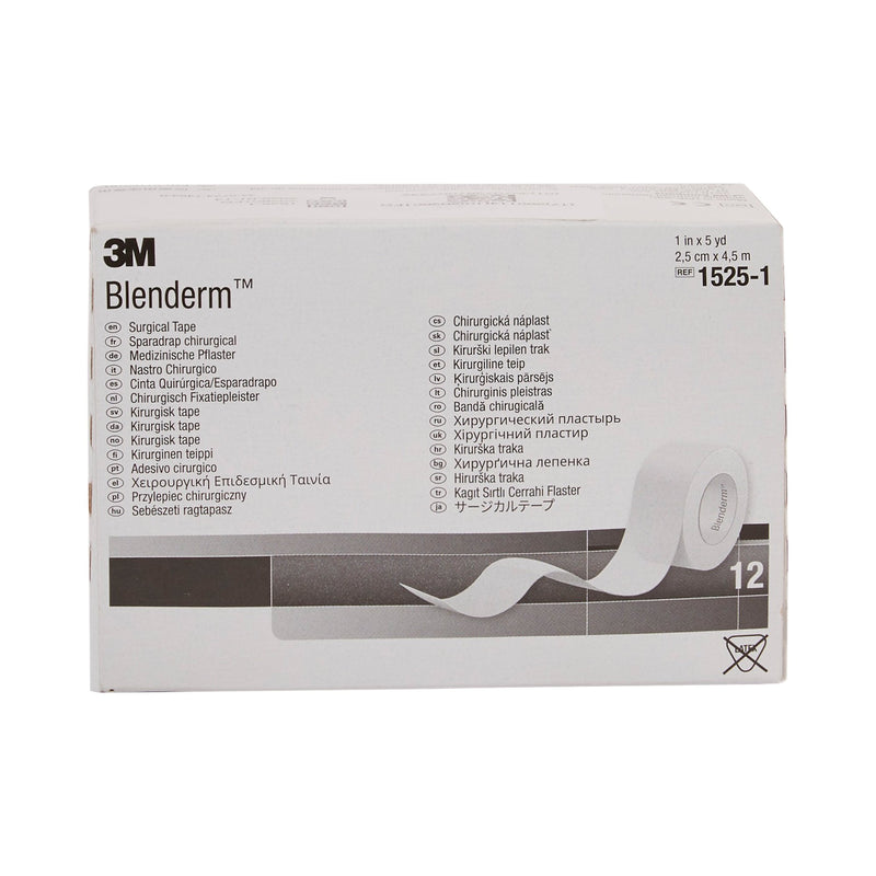 3M™ Blenderm™ Plastic Medical Tape, 1 Inch x 5 Yard, Transparent
