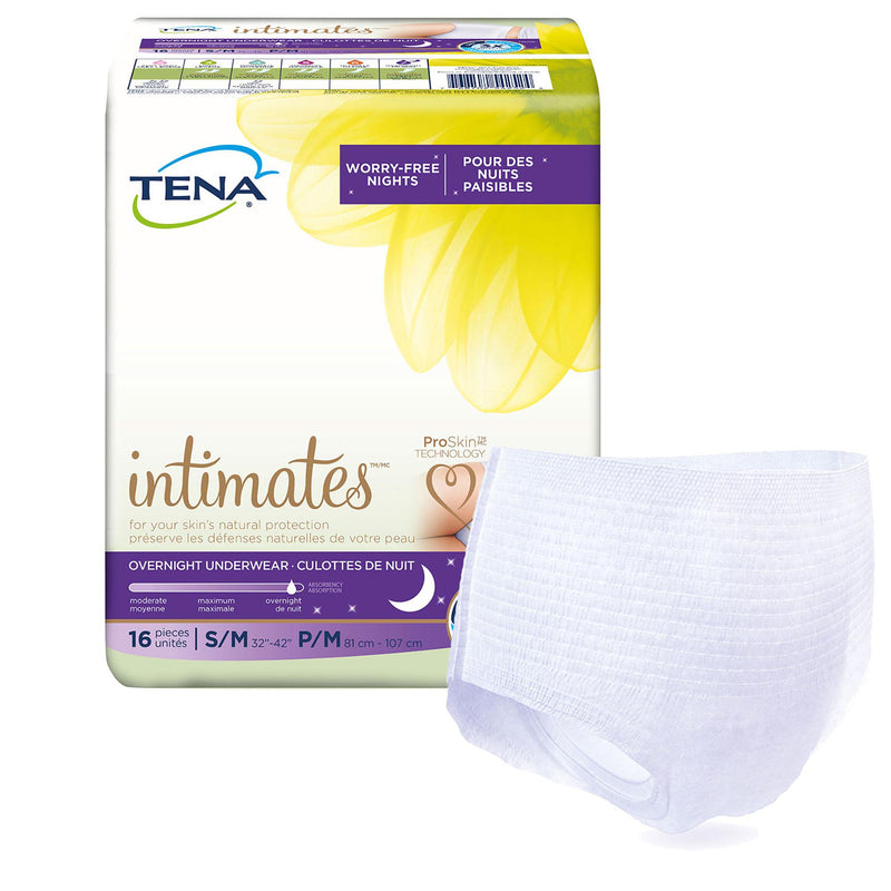 Tena® Intimates Overnight Absorbent Underwear, Medium