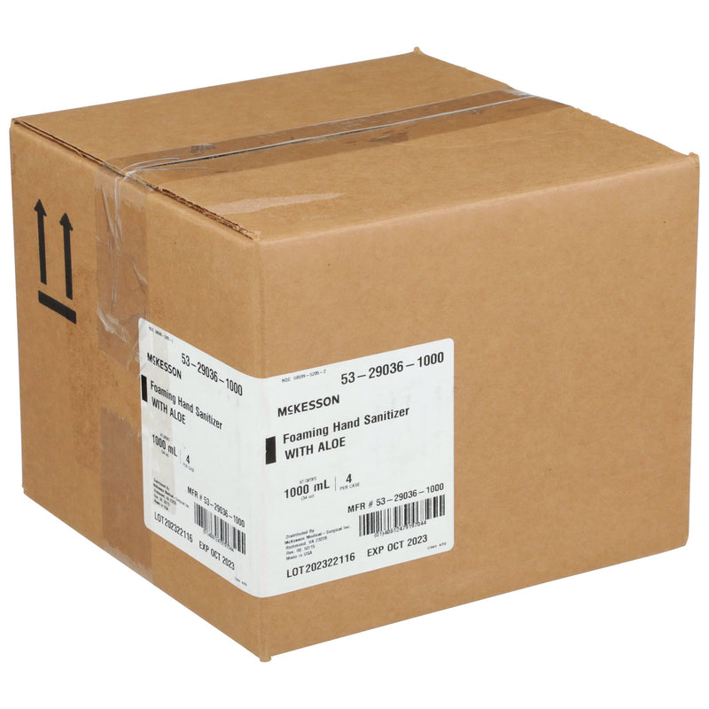 McKesson Foaming Hand Sanitizer with Aloe 1000 mL