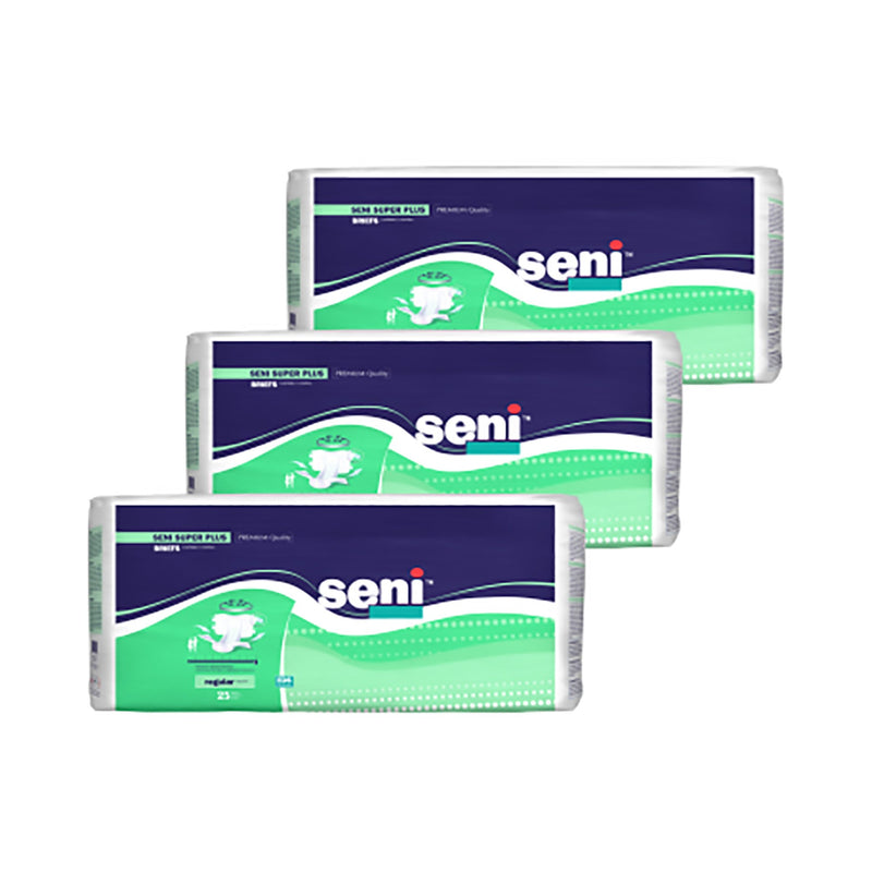 Seni® Super Plus Severe Absorbency Incontinence Brief, Regular