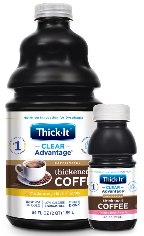 Thick-It® Clear Advantage® Nectar Consistency Coffee Thickened Beverage, 8-ounce Bottle