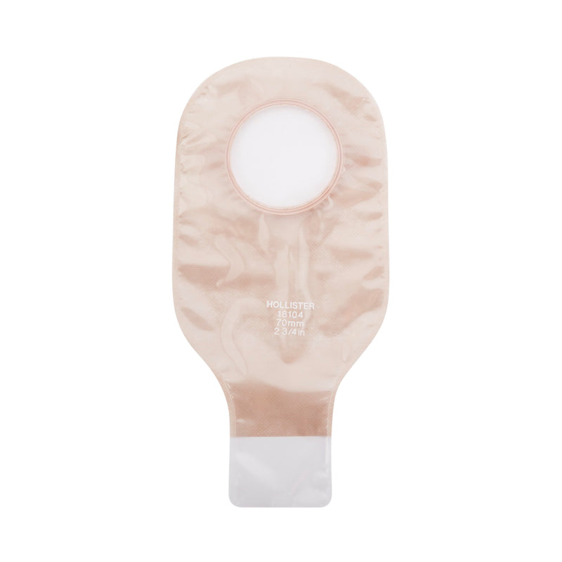 New Image™ Drainable Transparent Colostomy Pouch, 12 Inch Length, 2¾ Inch Flange