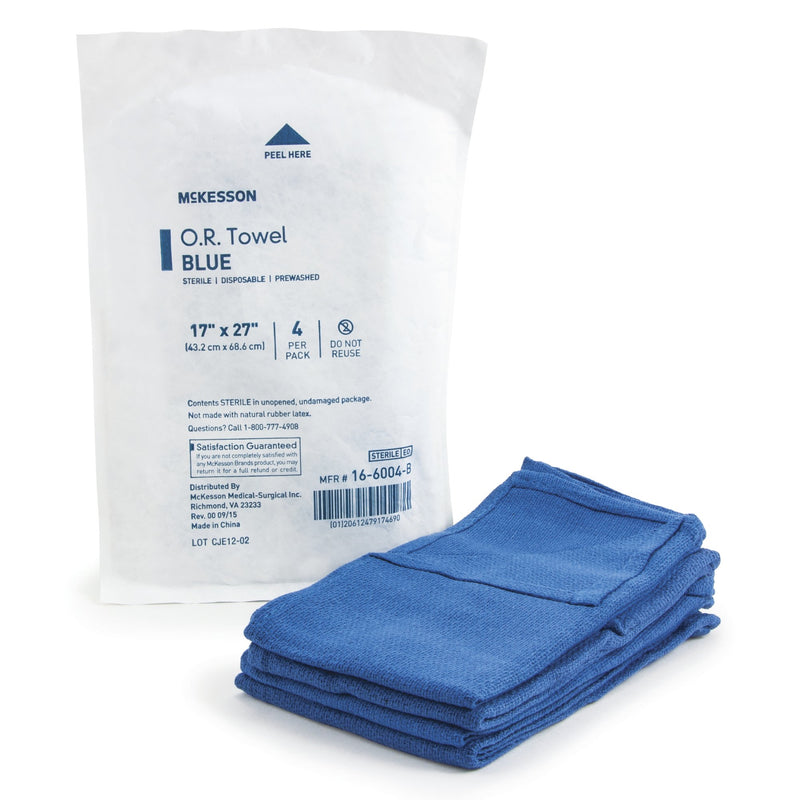 McKesson O.R. Towel, 17 x 27 Inch