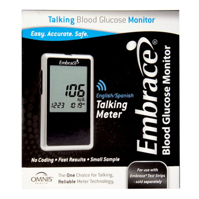 Embrace® Talking Blood Glucose Monitor