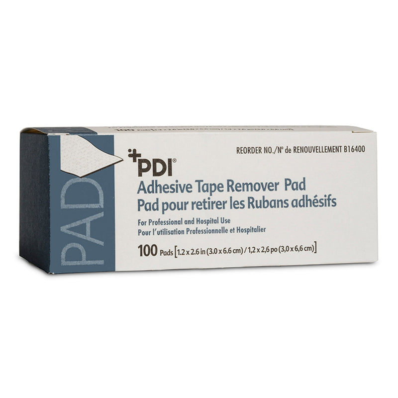 PDI® Adhesive Remover, 1¼ x 2-5/8 Inch Wipe