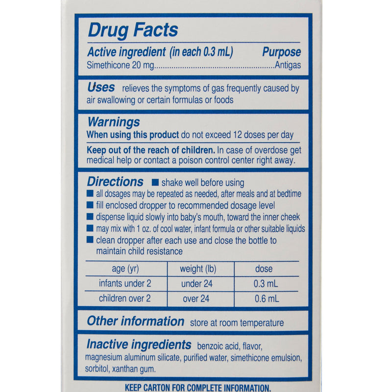 sunmark® Simethicone Infant Gas Relief, 1 oz. Dropper Bottle