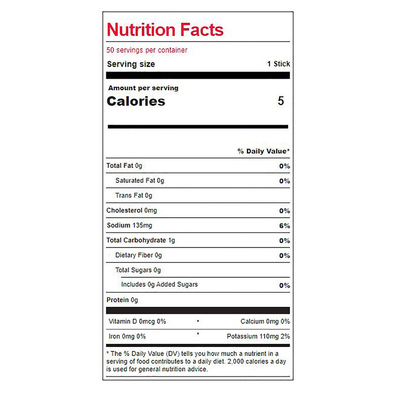 Sqwincher® Quik Stik® Zero Lemonade Electrolyte Replenishment Drink Mix, 0.11 oz. Packet