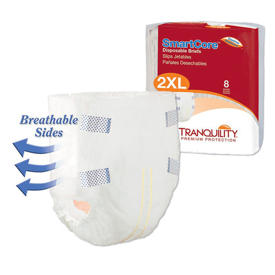 Tranquility SmartCore™ Maximum Protection Incontinence Brief, Extra Extra Large