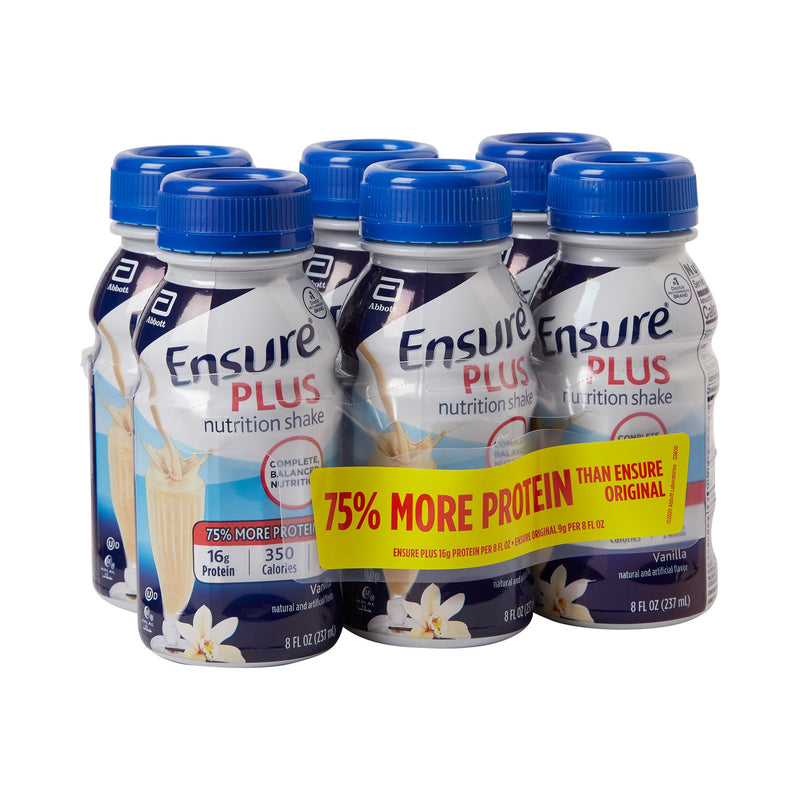 Ensure® Plus Vanilla Oral Supplement, 8 oz. Bottle