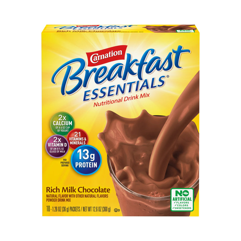 Carnation Breakfast Essentials® Chocolate Oral Supplement, 1.26 oz. Packet