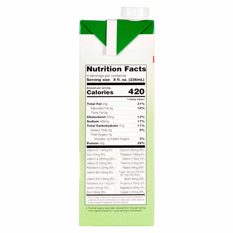 Med Pass® Reduced Sugar Vanilla Oral Supplement, 32 oz. Carton